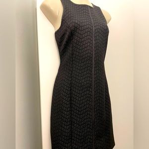 Black shift dress